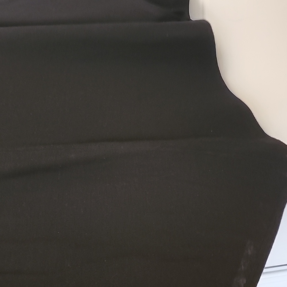 Serena Williams Black V-Neck Poncho Top - Picture 4 of 9